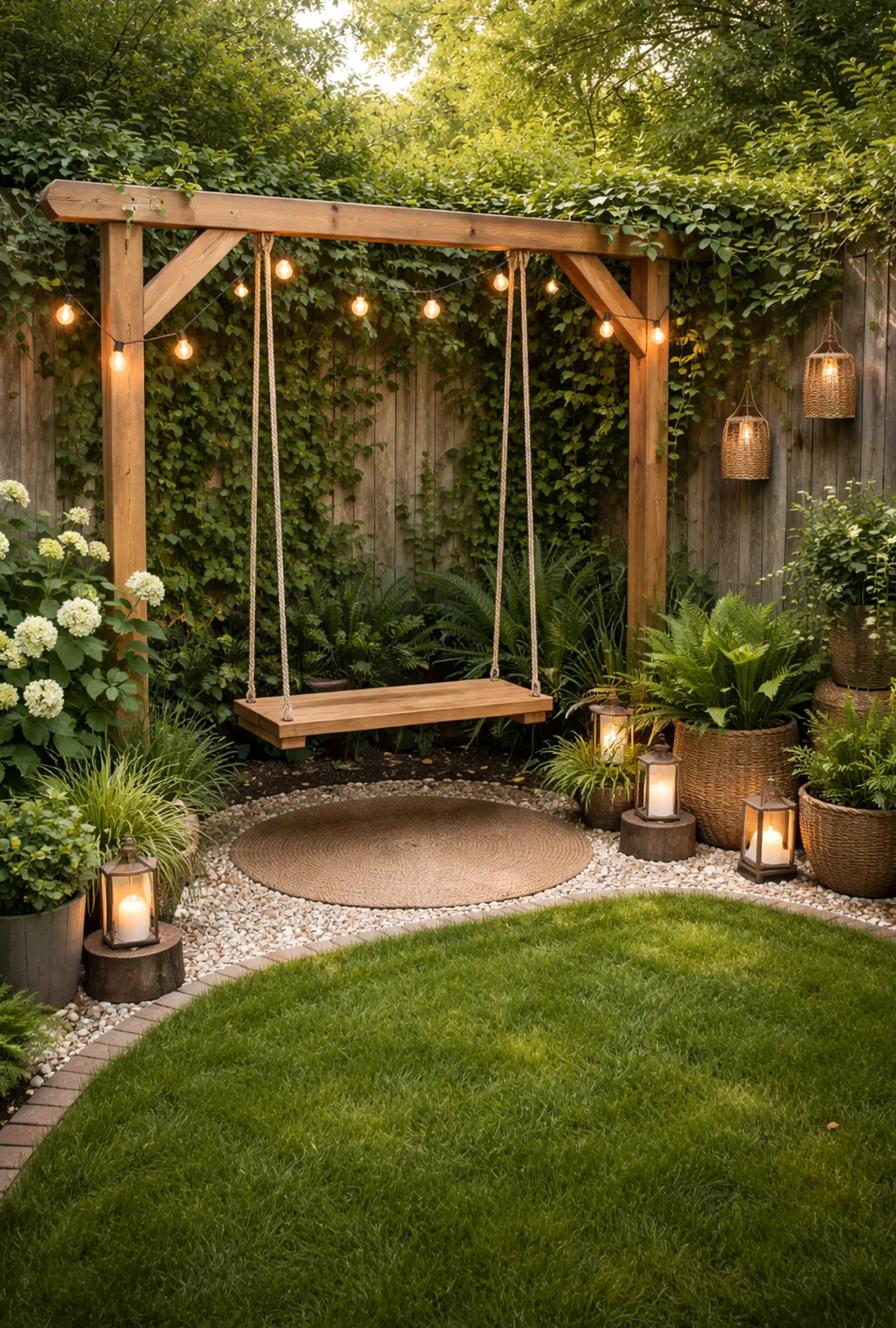Elegant terrace table adds a clear layer of personality, helping the outdoor space feel clear and inviting.