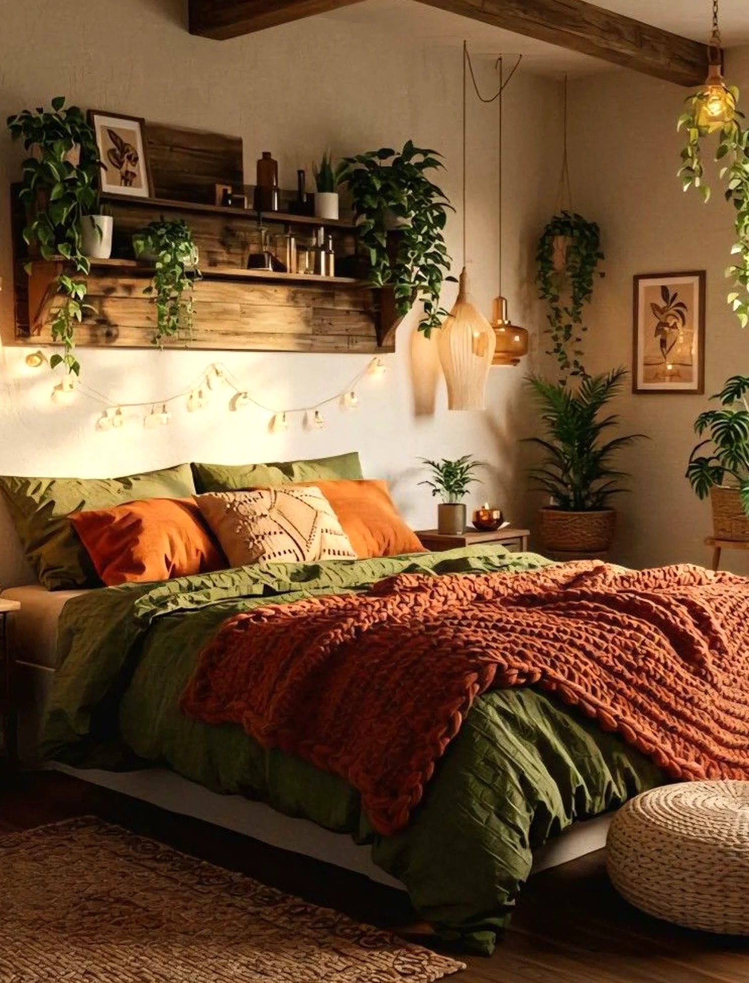 Open bedside layer adds a clear layer of balance, helping the outdoor space feel pleasantly composed.