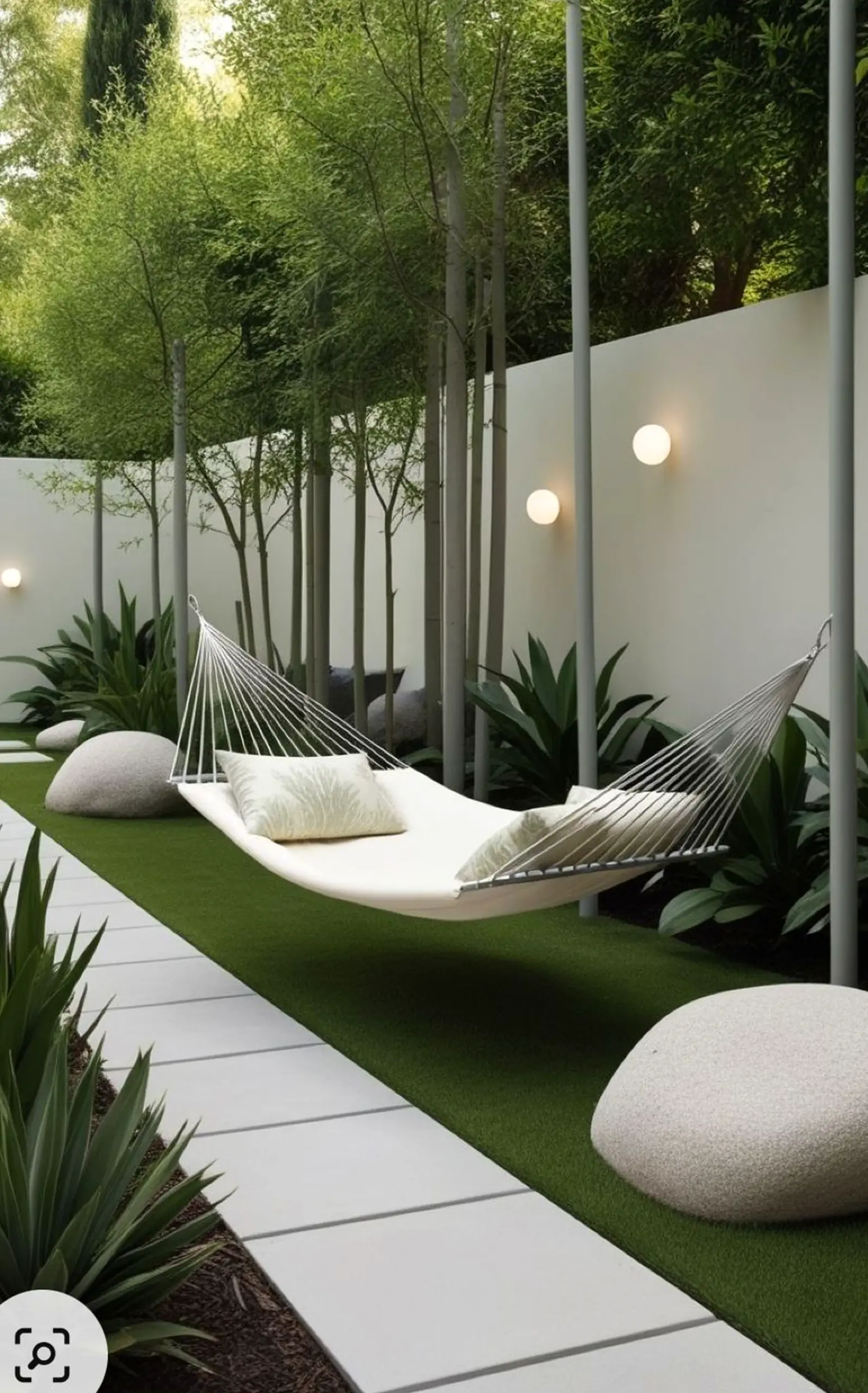 Textured reading corner adds texture across the entry, giving the decor a finish that feels visually grounded.