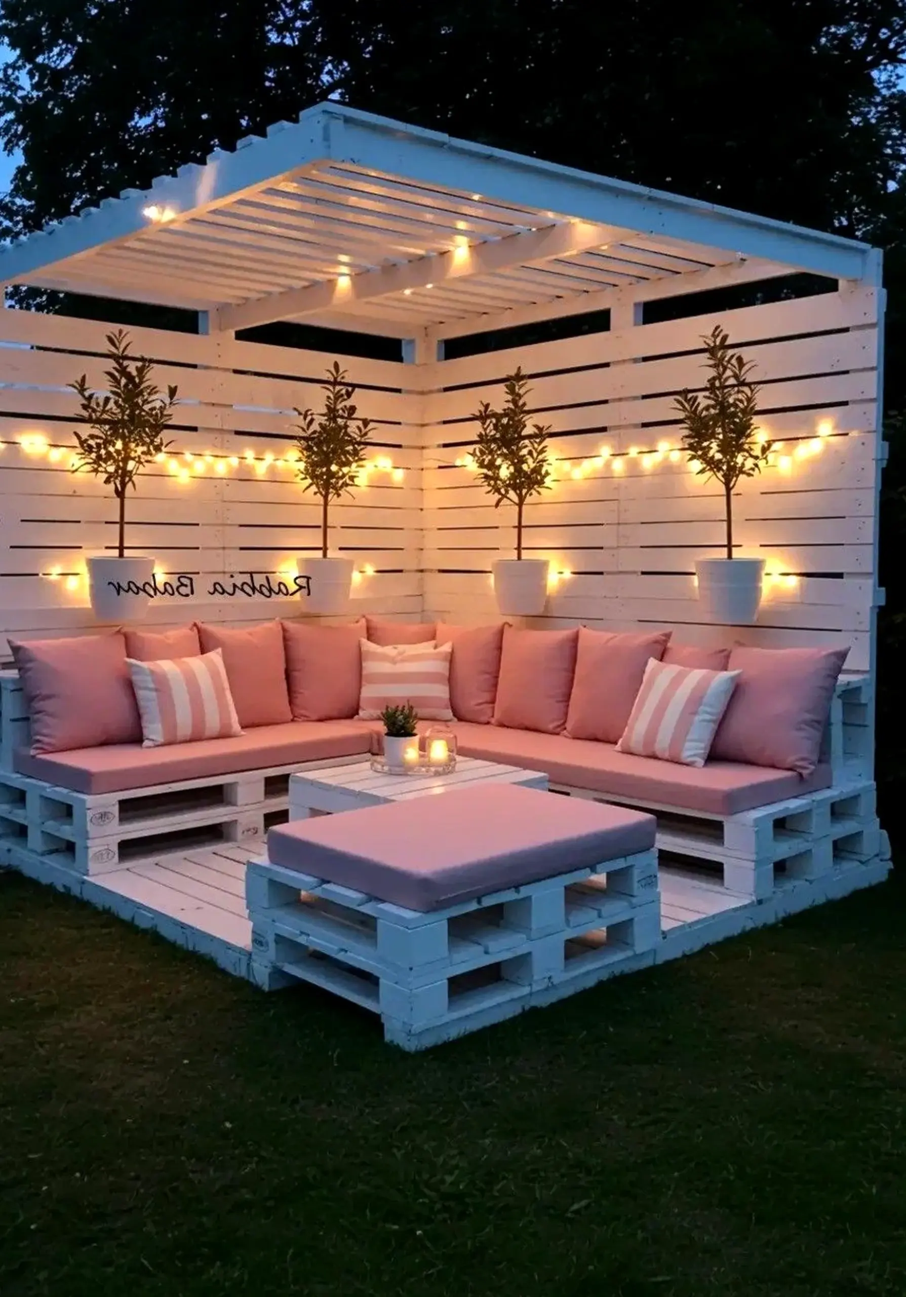 Textured courtyard view brings texture to the design, creating a mood that feels fresh and intentional.