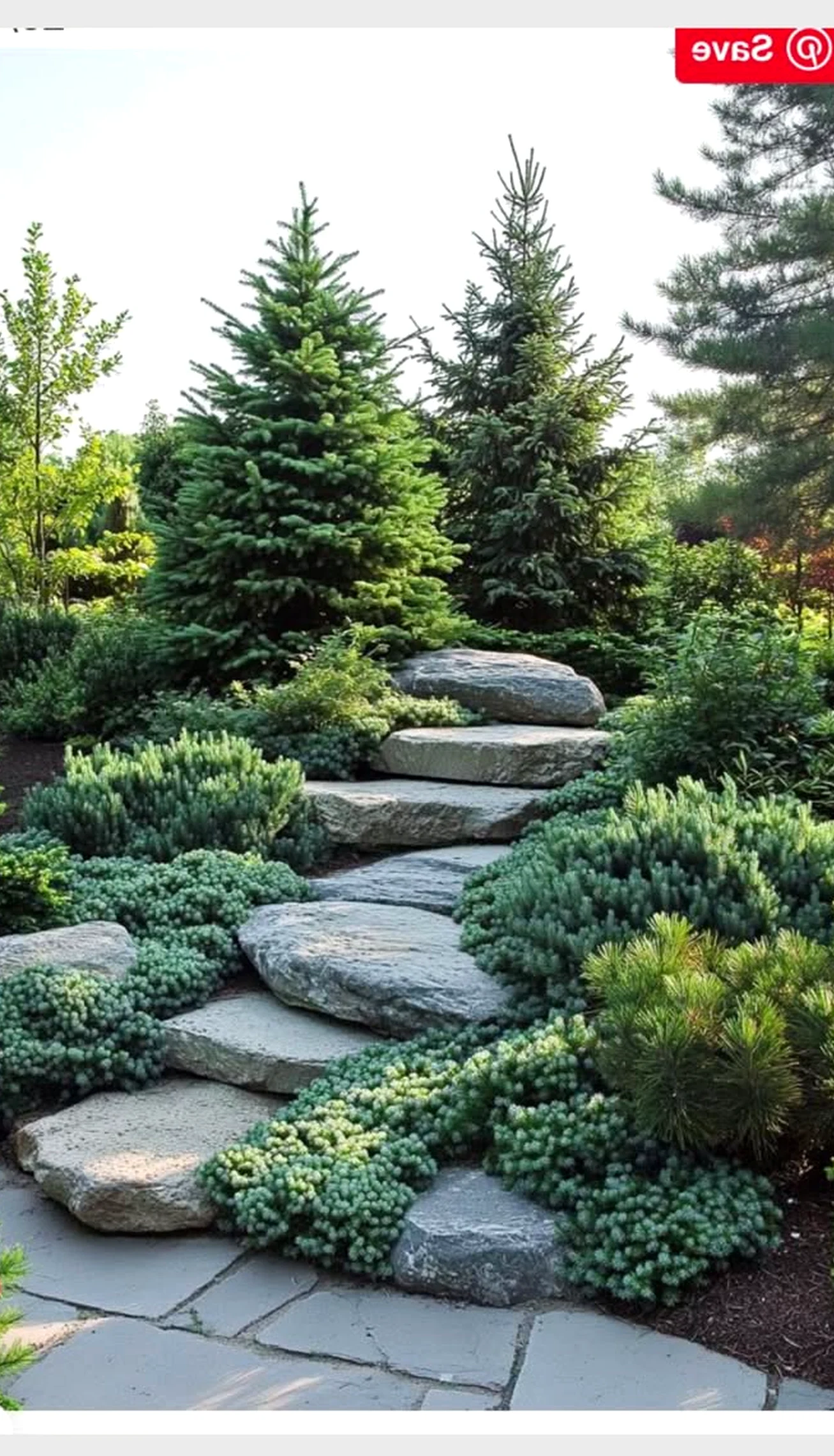 Refined courtyard view frames the composition with shape, making the scene feel simple yet expressive.