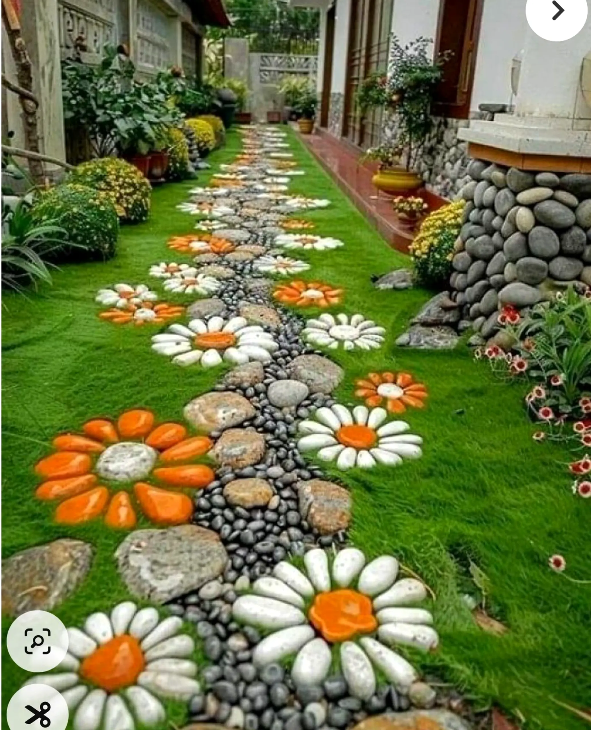 Graceful flower arrangement brings charm to the sitting area, creating a mood that feels quietly finished.