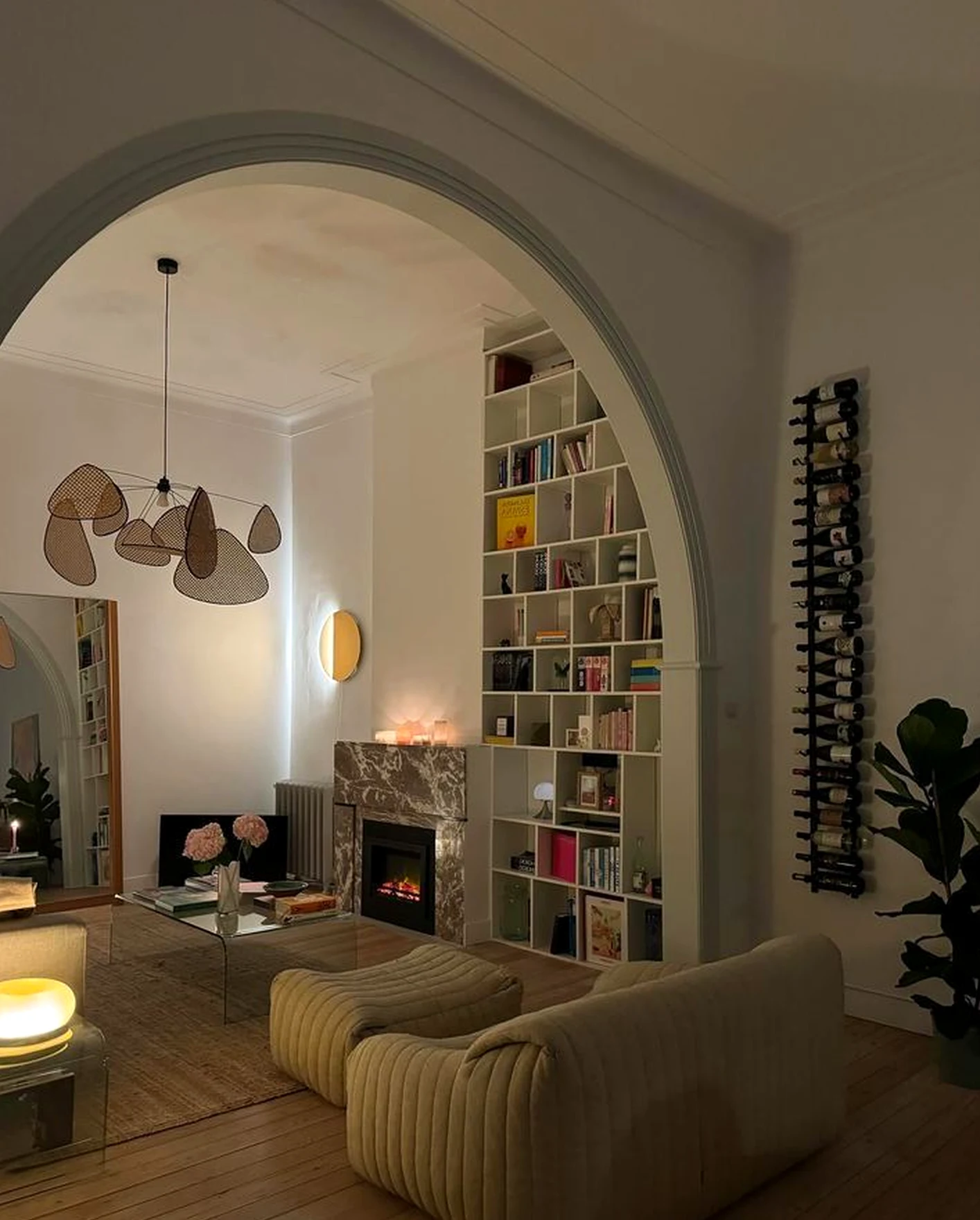 Relaxed patio corner draws attention to charm while the arrangement stays ready for quiet use.
