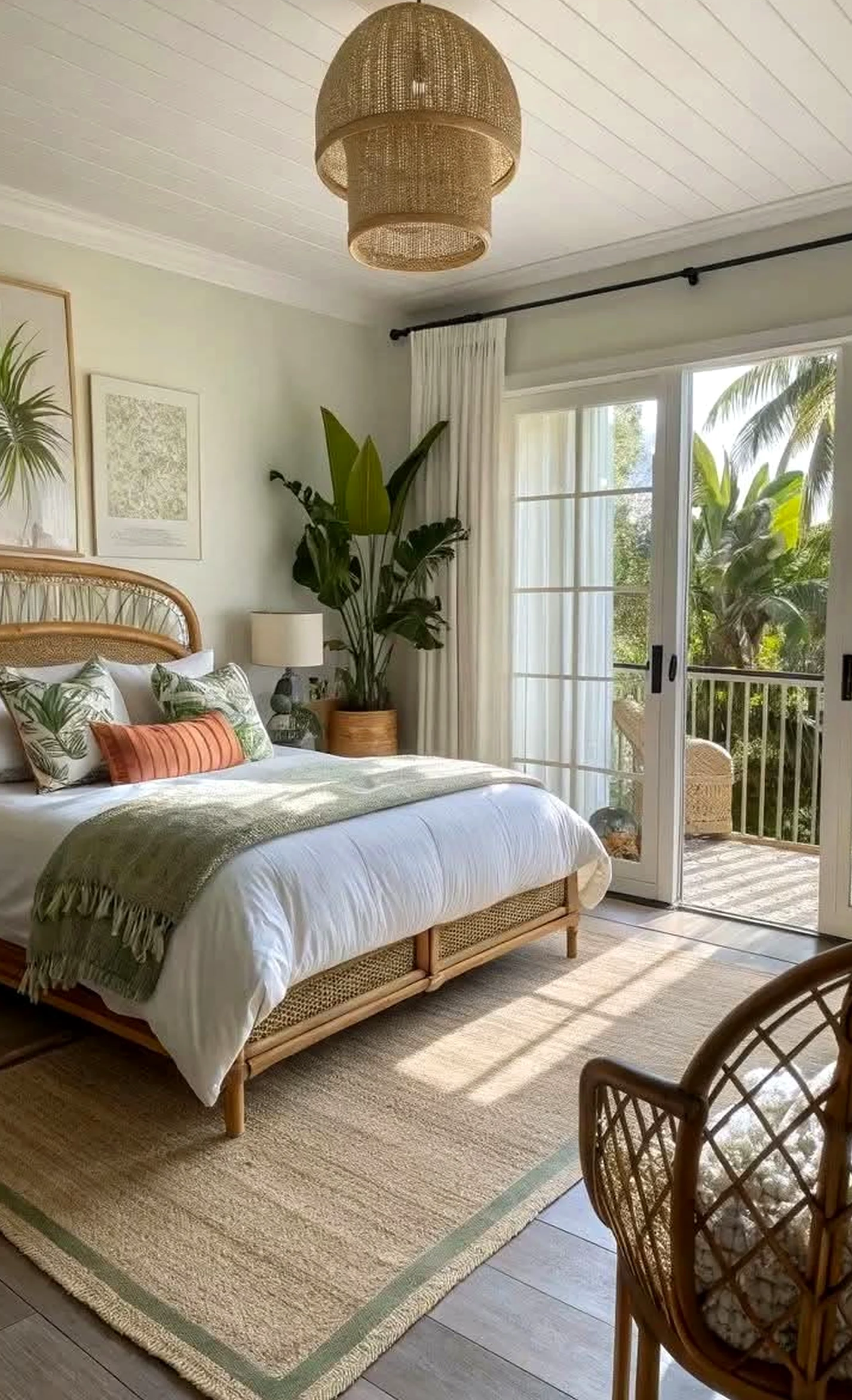 Tactile green entry anchors the wall with order, giving the view a mood that feels easy to enjoy.