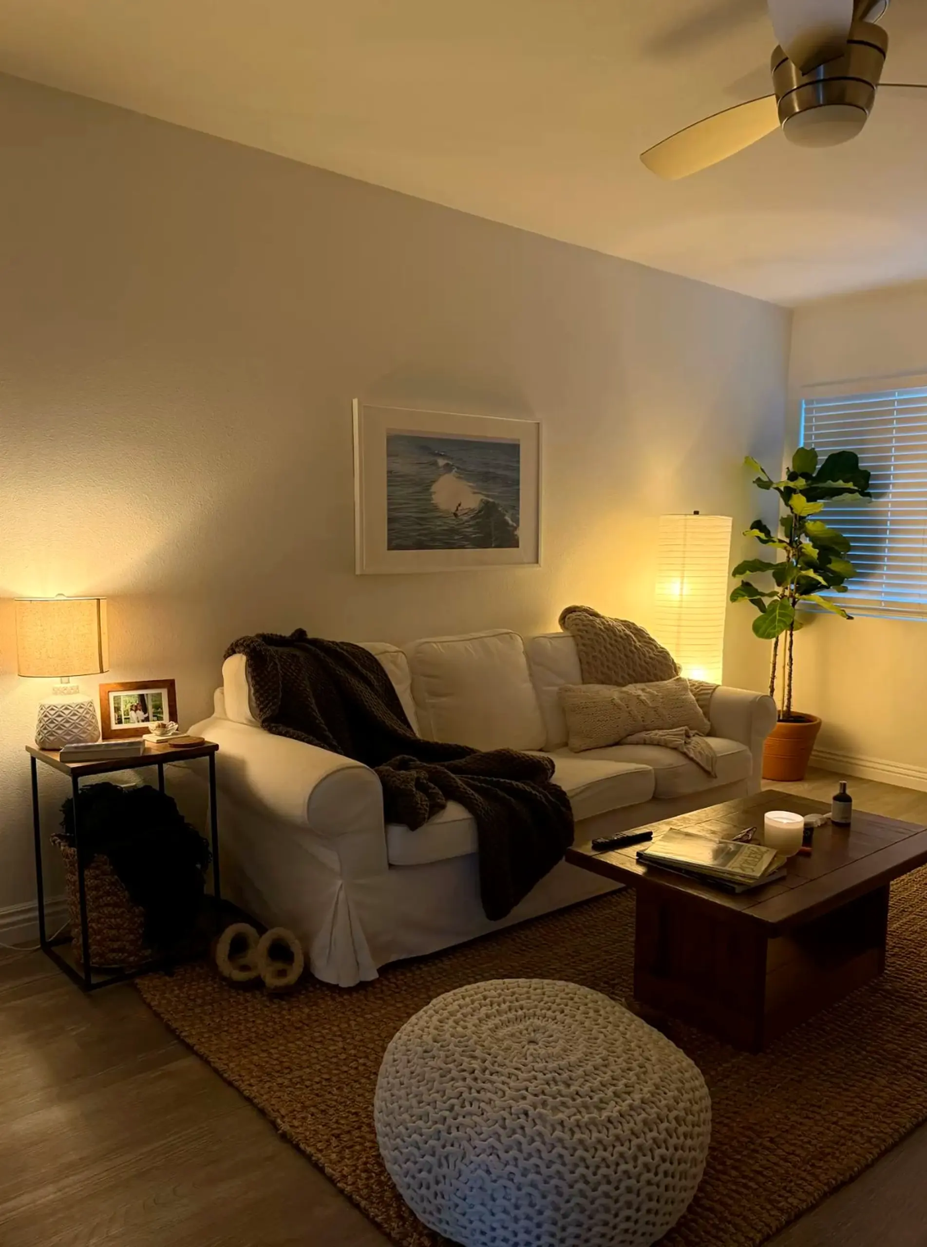 Textured sunlit room brings charm to the table, creating a mood that feels fresh and intentional.