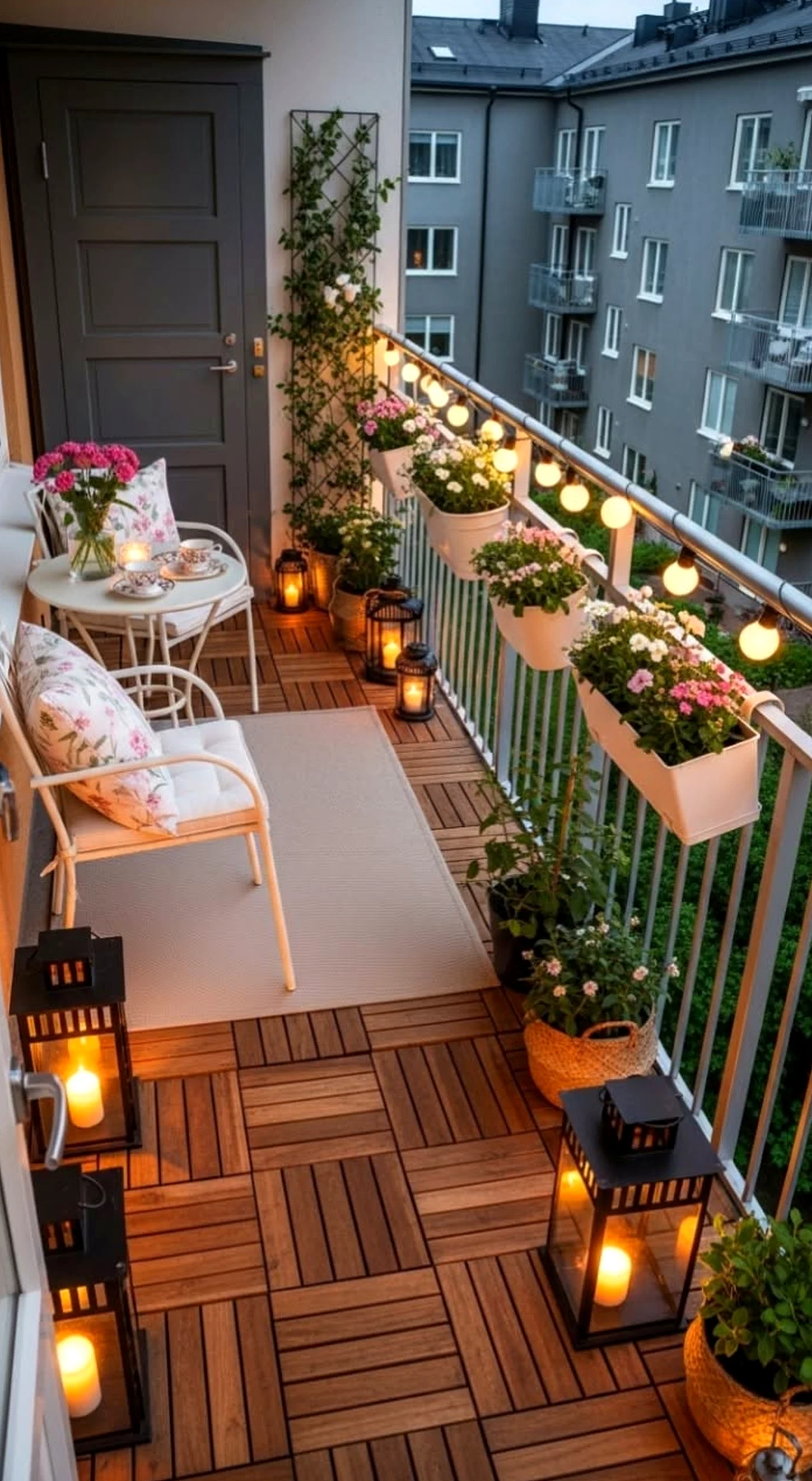 Fresh poolside setting anchors the corner with detail, giving the view a mood that feels fresh and intentional.