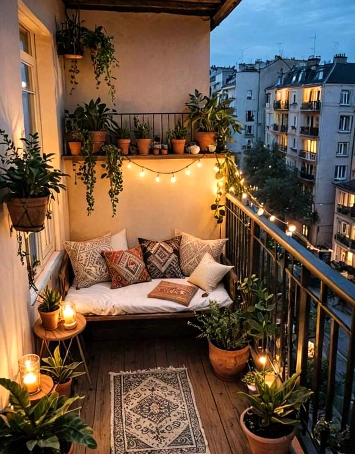 Quiet floor pattern gives the outdoor space more freshness, so the whole view feels settled and welcoming.