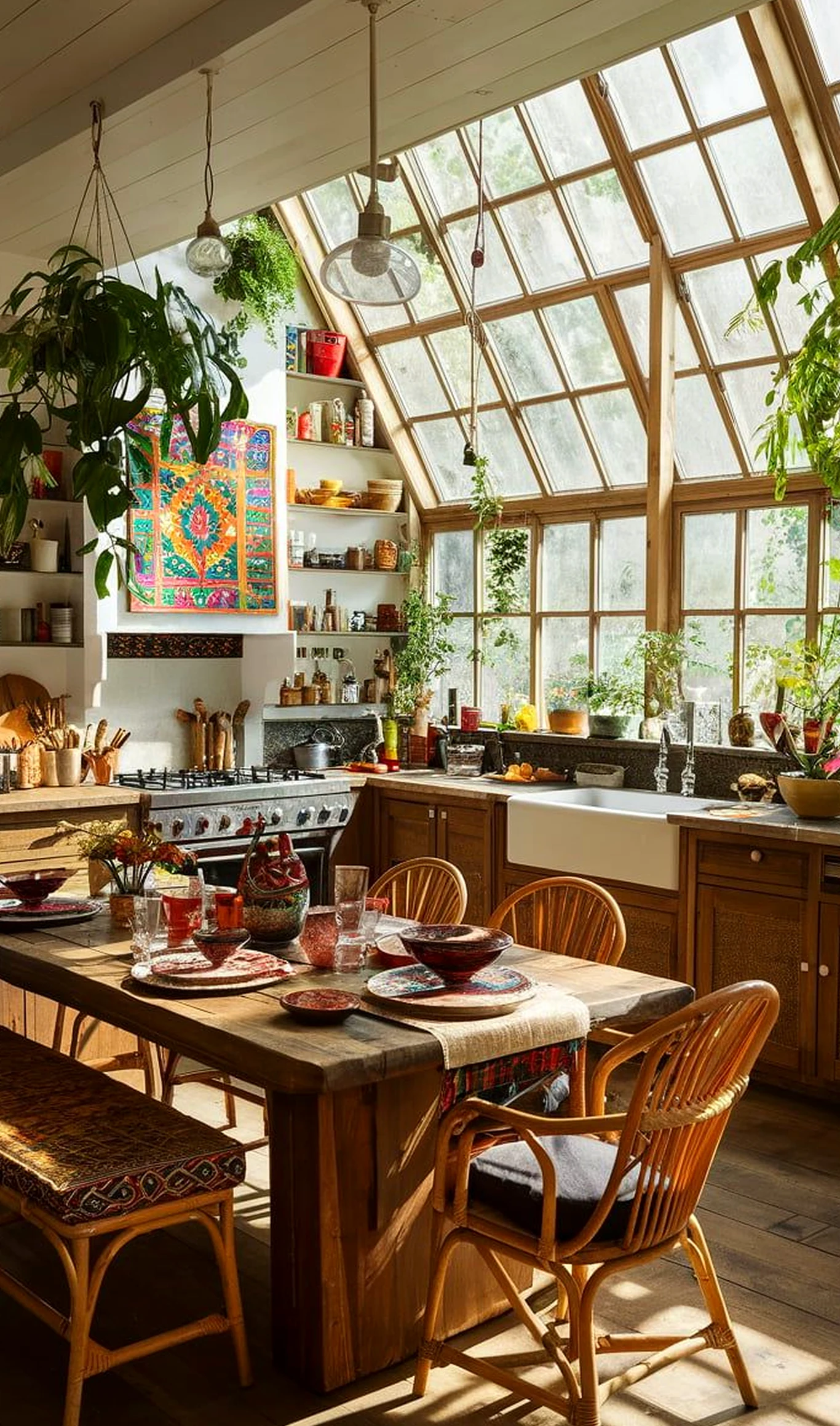 Inviting sunlit room brings detail to the entry, creating a mood that feels fresh and intentional.
