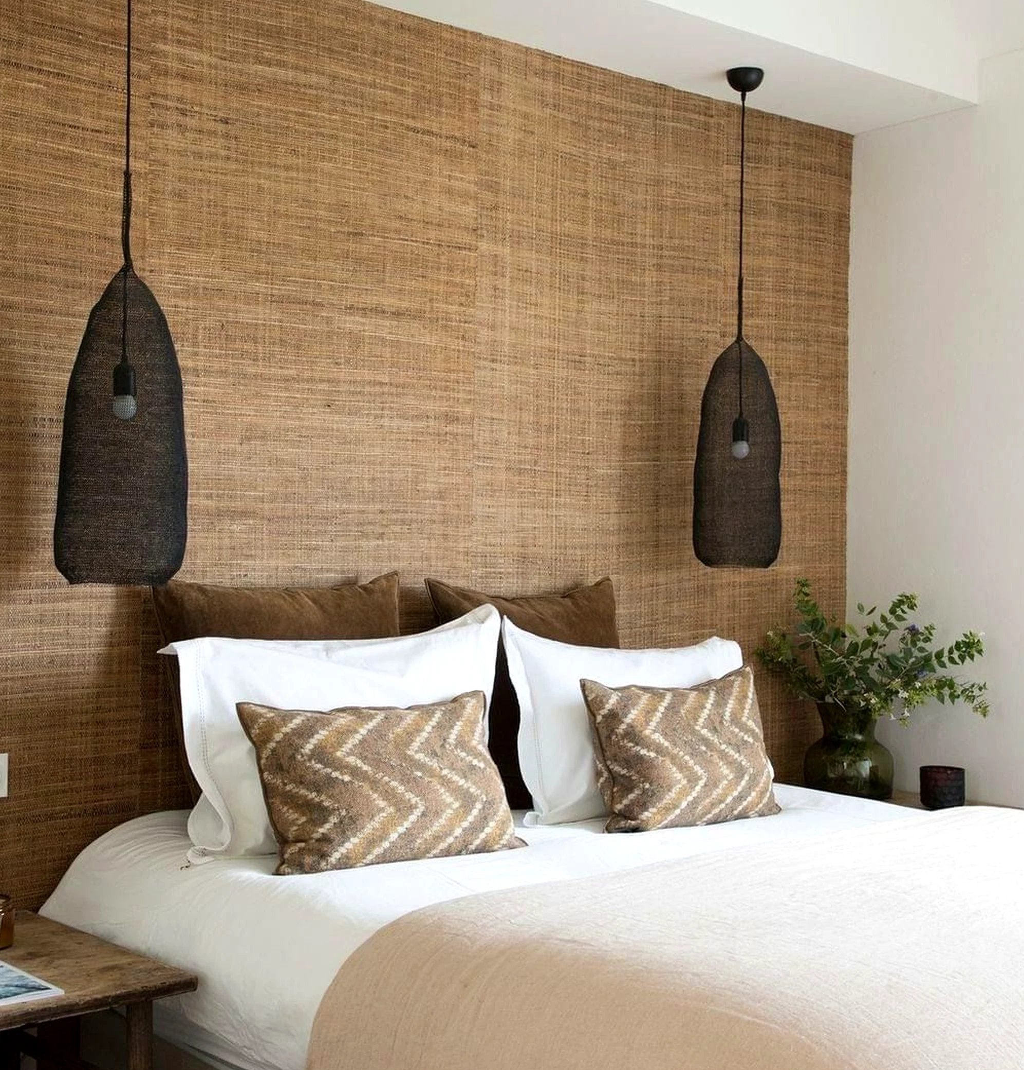 Layered tile detail introduces movement into the design, keeping the atmosphere visually grounded.