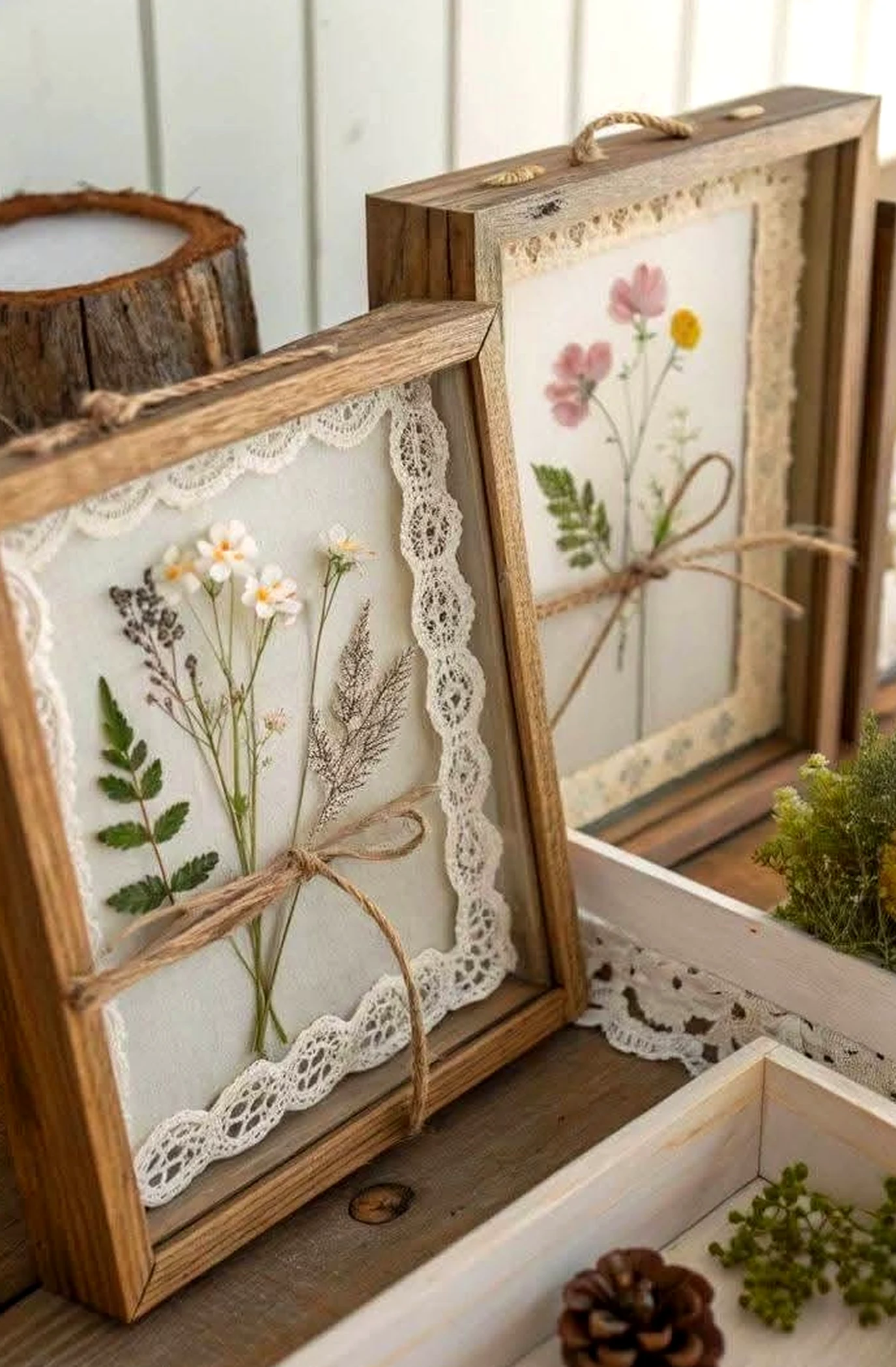 Graceful plant shelf brings ease to the table, creating a mood that feels warm without clutter.