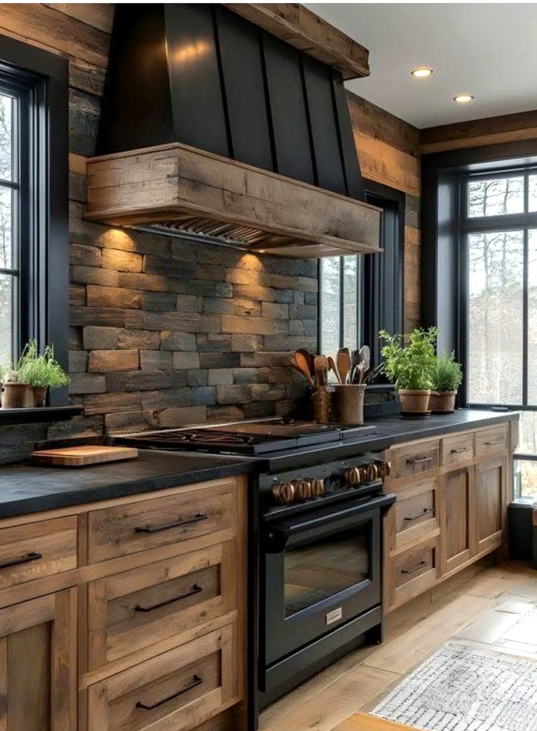 Balanced fireplace area gives the wall more comfort, so the whole view feels clear and inviting.